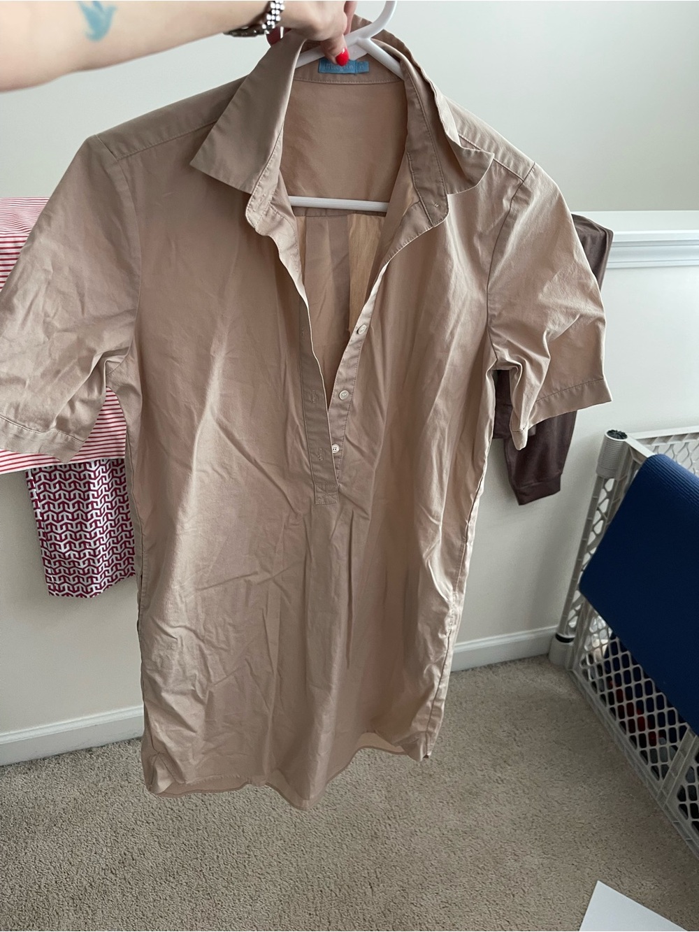 J. McLaughlin Tan Dress